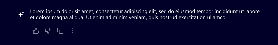 AI message